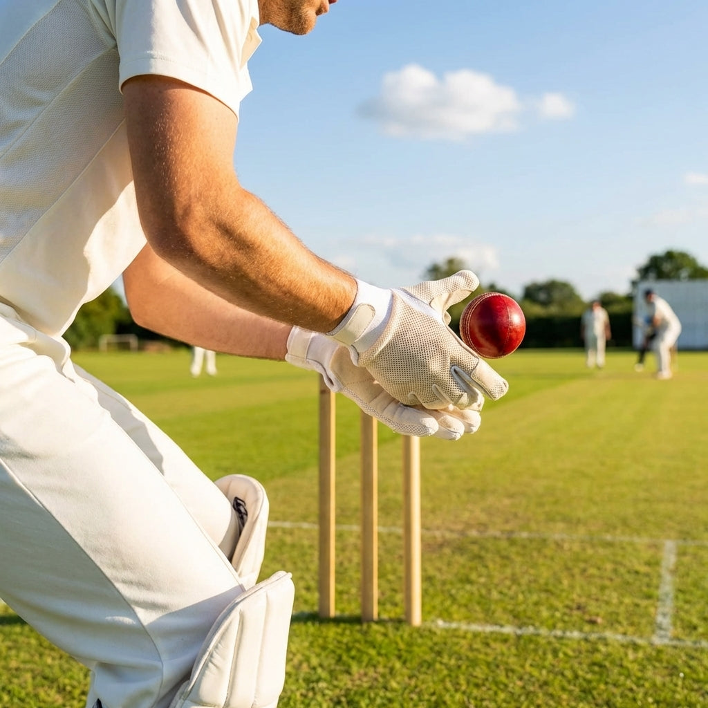 Wicket Keeper Inners made from Chamois Leather for Cricket