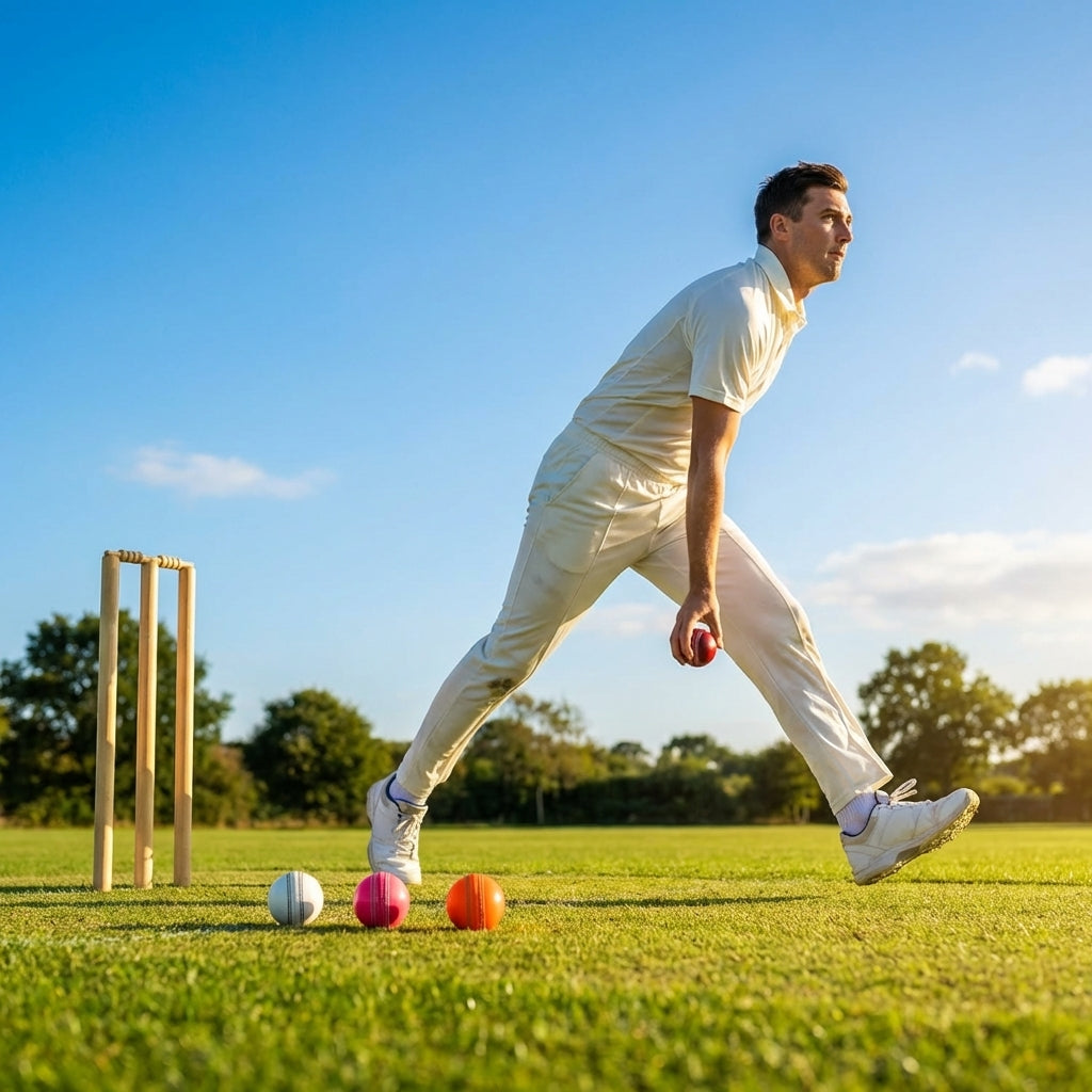 Cricket Ball in cowhide leather for professional matches