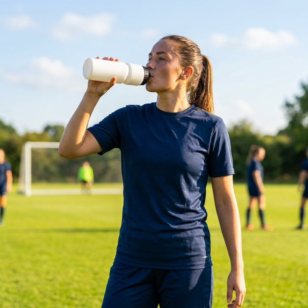 750ml sports water bottle in multiple colours, BPA-free plastic