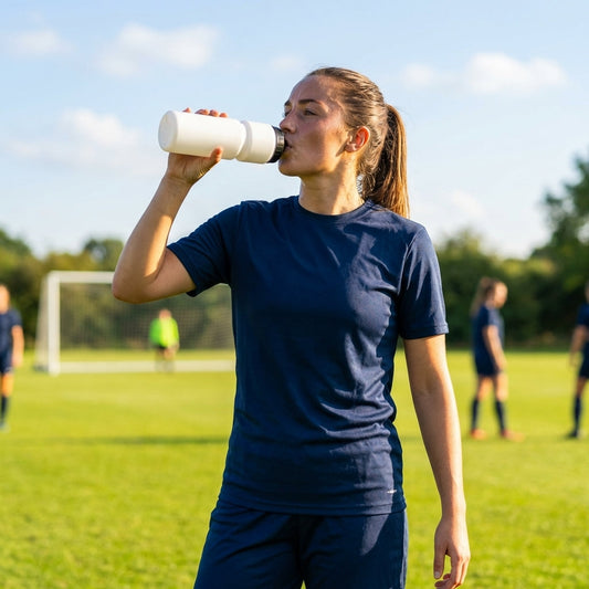 750ml sports water bottle in multiple colours, BPA-free plastic