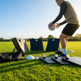 Interactive rebound boards for football training with advanced features - product detail