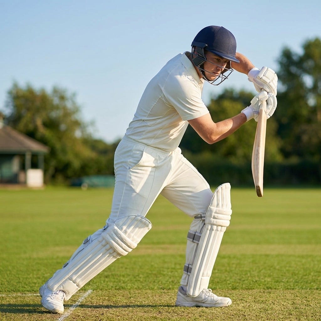 Cricket Batting Pads for Youth and Adults in PU Leather