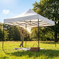 Pop up gazebo with galvanised steel frame for outdoor events
