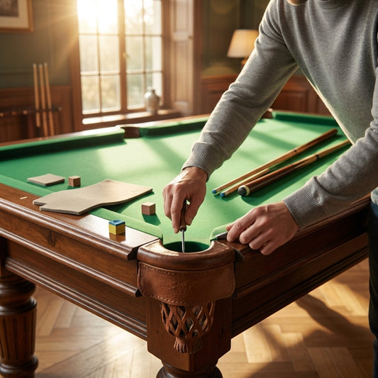 Pool Table Spare Parts including leg bases and cues - product detail