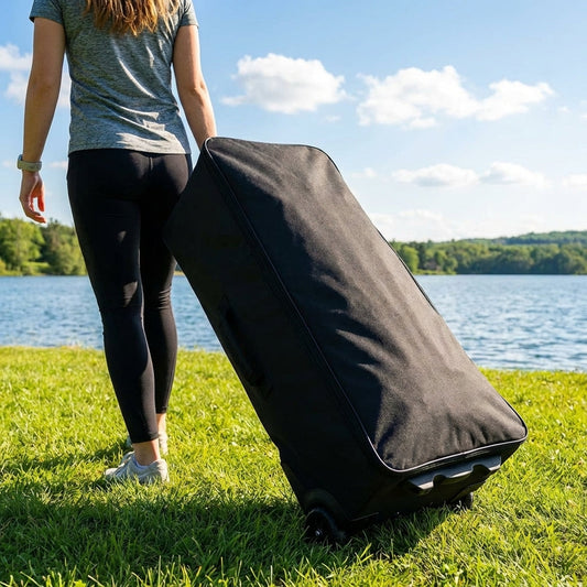 Paddle board and kayak bags for water sports equipment