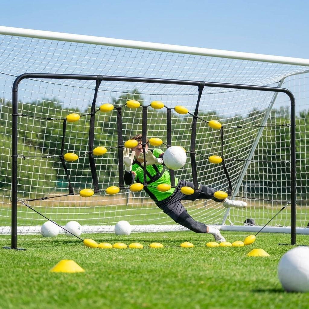Mini ball deflector for goalkeeper training - product detail
