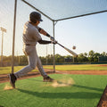Baseball cage matting made from durable PVC for sports use - product detail