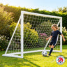 Kids Football Goal – 6ft x 4ft White – Weatherproof uPVC – Garden & Outdoor Play