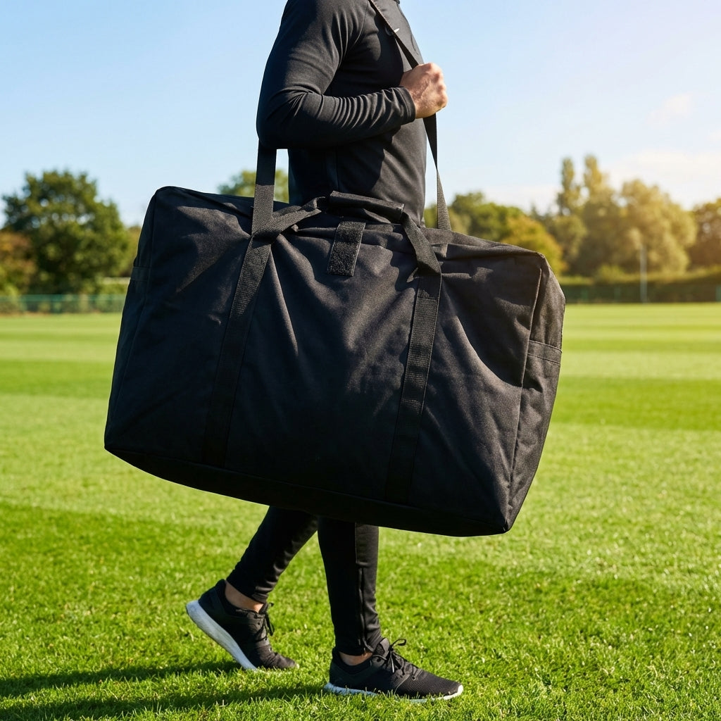 Football Goal Carry Bag made from durable canvas for easy transport