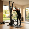 Ski Exercise Machine – Black – Aluminium Frame – Home Fitness