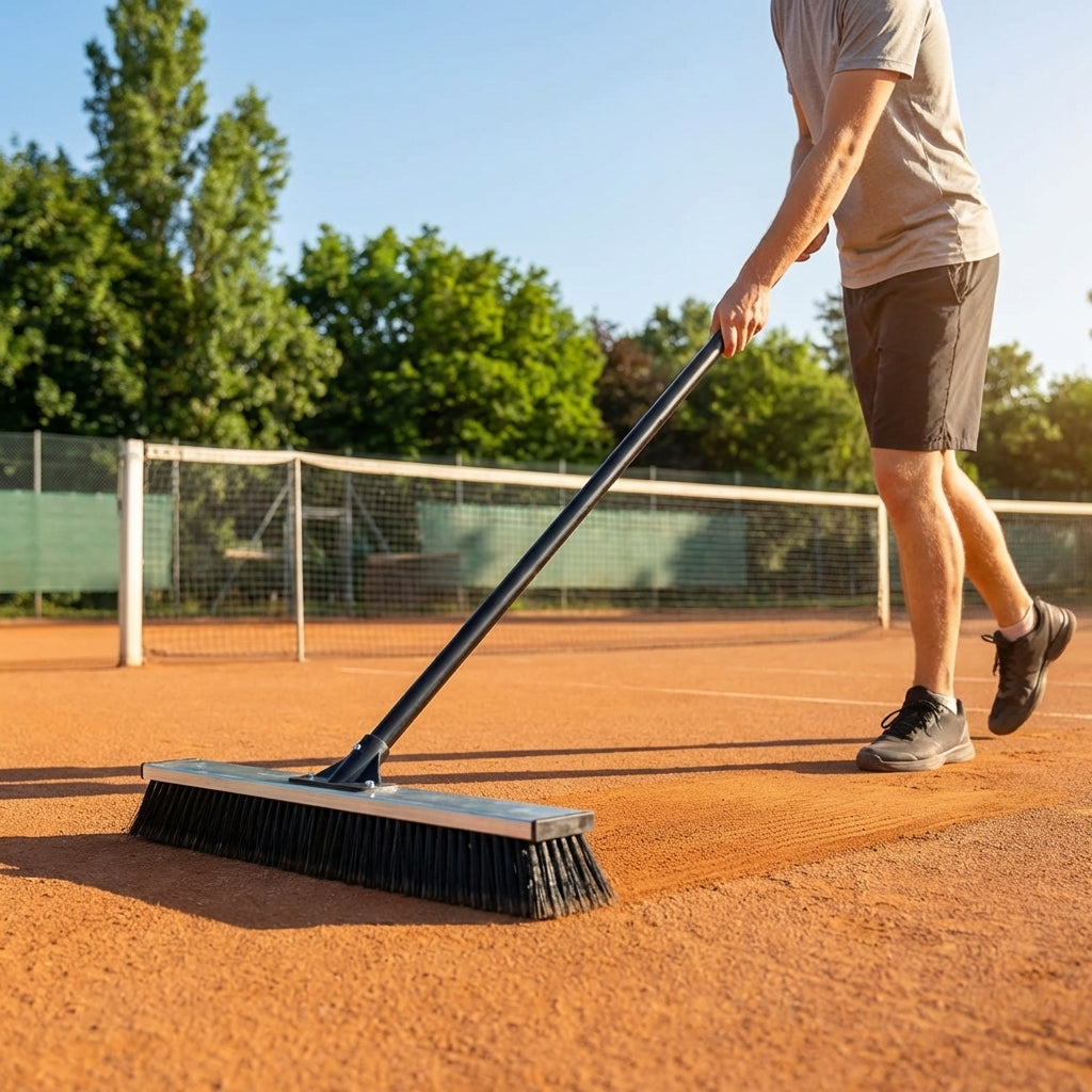 Tennis Court Drag Brush with Heavy-Duty Nylon Bristles - product detail
