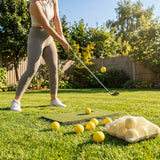 Yellow foam golf balls for indoor and outdoor practice - product detail