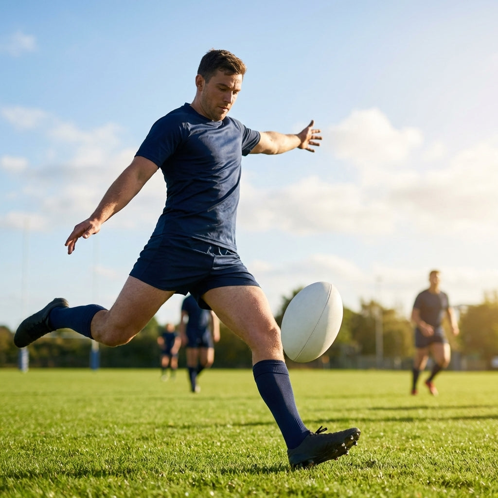 Rugby league ball for match play, size 5