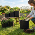 Fabric grow bags in various sizes for versatile gardening - product detail
