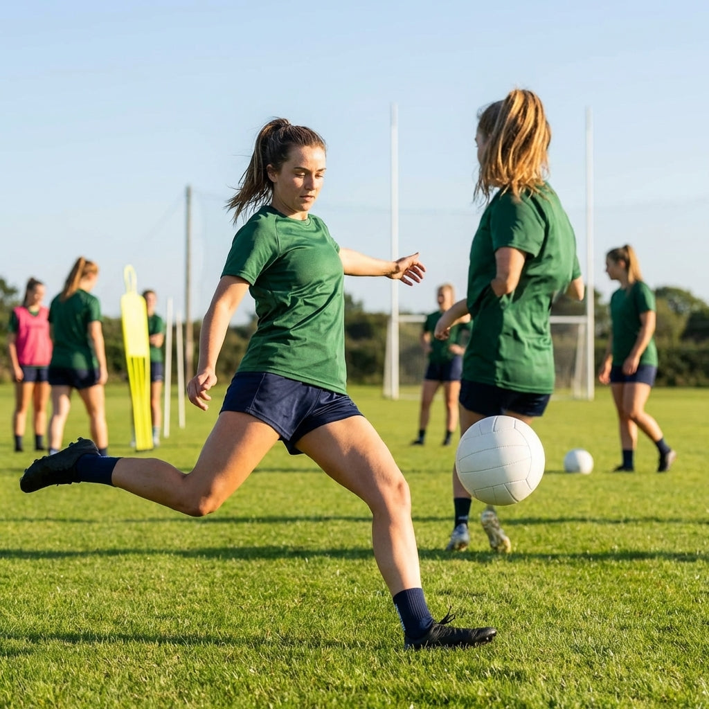 Gaelic Training Football for outdoor use, available in size 4 and 5