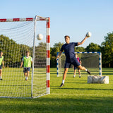 Professional handball goal with aluminium frame - product detail