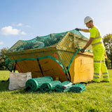 Ultra heavy duty skip nets for secure cargo loads - product detail