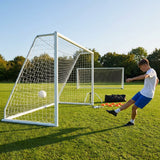 21x7ft football goal with steel frame for schools and parks - product detail