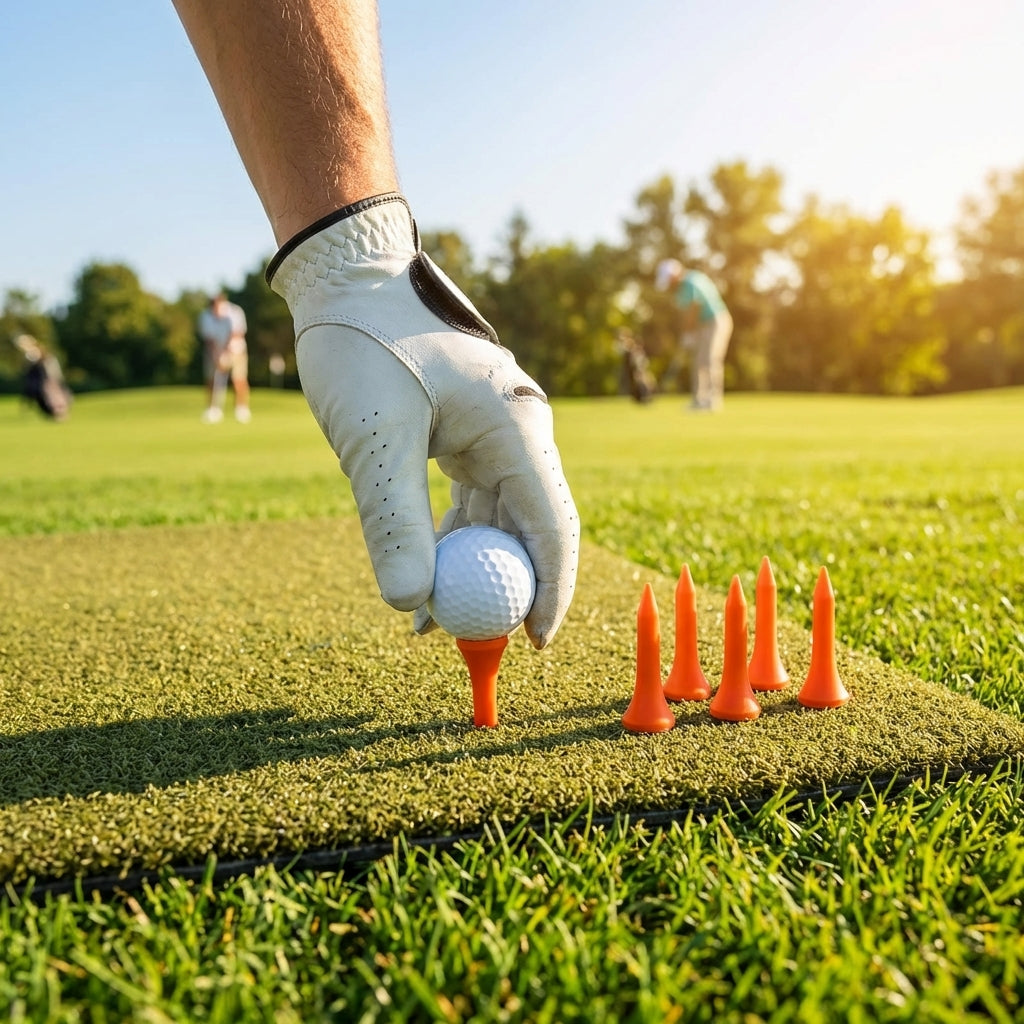 35mm Rubber Driving Range Tees for Golf Practice