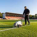 Electric line marking machine for sports pitches with adjustable features - product detail