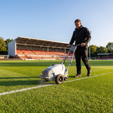 Electric line marking machine for sports pitches with adjustable features - product detail