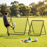 Aussie Rules Football Rebounder with galvanised steel frame for training - product detail