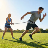 Black Agility Training Belt for Multi-Sport Use - product detail