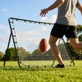 Aussie Rules football pop-up rebounder 8ft x 5ft