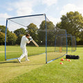 Pop-Up Cricket Batting Net in use for club and garden training - product detail
