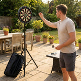Portable Dartboard Stand with Adjustable Height for Indoor Use - product detail