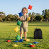 Soft Bean Bags – Red, Blue, Yellow, Multi-Colour – Rubberized Coated Polyester – Indoor & Outdoor Play