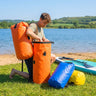 Waterproof Dry Bag Rucksack – 10L Orange – Durable 500D PU – Outdoor Sports