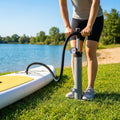 SUP Hand Pump equipped with dual and triple action for water sports