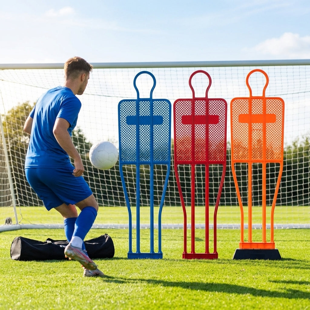 6ft football mannequin made from premium nylon, used for training - product detail