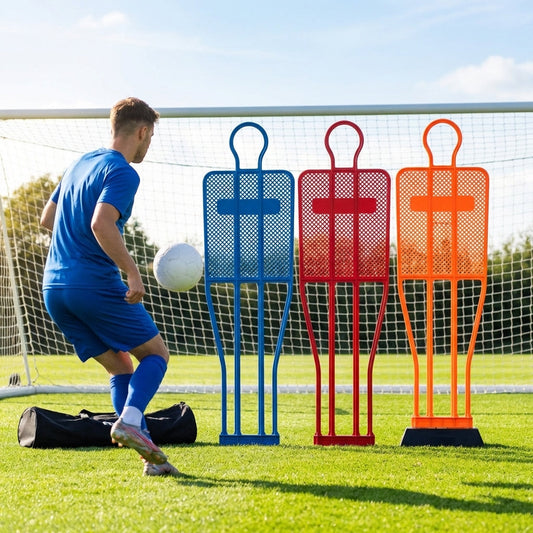 6ft football mannequin made from premium nylon, used for training - product detail