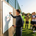 Football coaching board with tactics layout and accessories - product detail