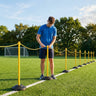 Astroturf Crowd Control Barrier – Fluro Yellow – PVC & Rubber – Sports Events