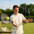 White cotton t-shirt for sports and casual wear