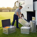 Aluminium storage boxes in various sizes for professional use - product detail