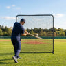 Baseball Batter's Eye Screen – Black – Durable PVC – Sports Fields