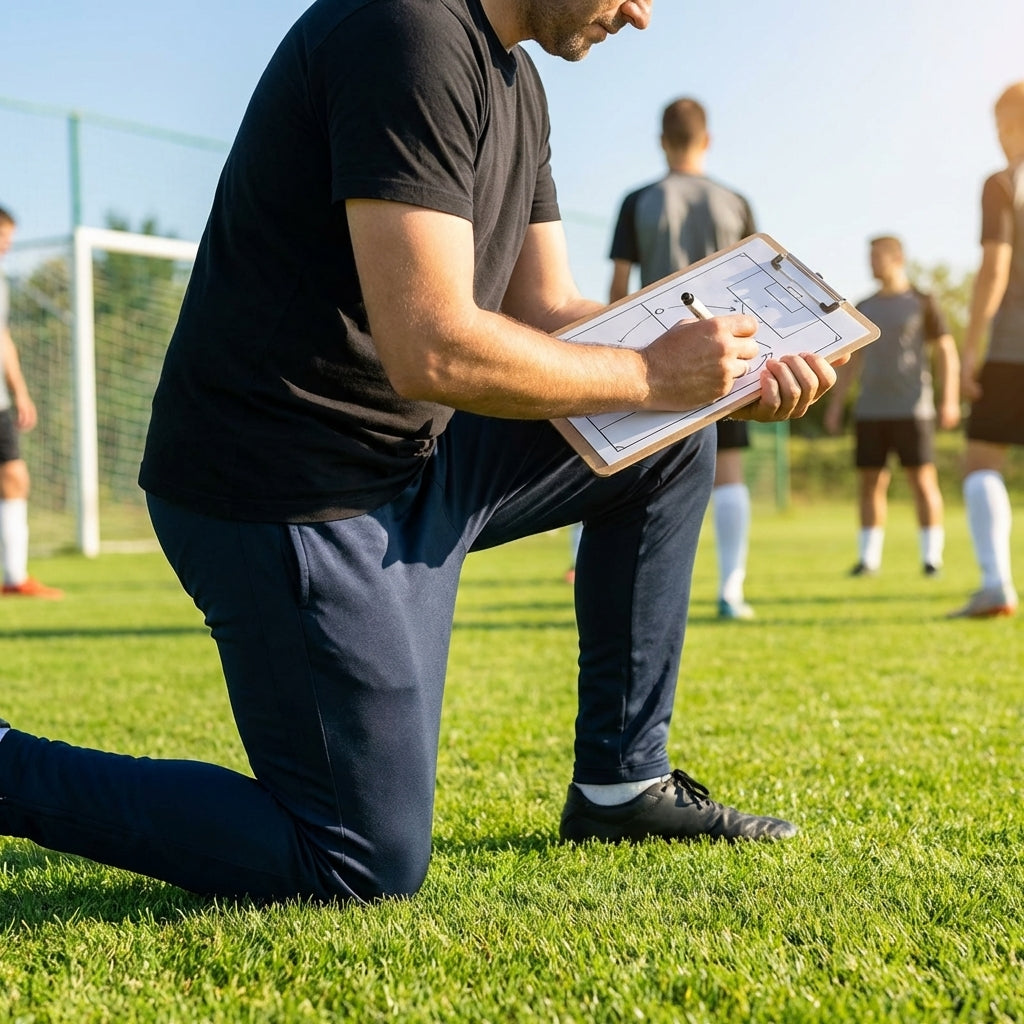 Sport Coaching Clipboard A4 Size Durable PVC for Multi-Sport Use