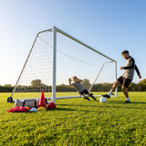 16 x 7ft Aluminium Freestanding Football Goal for Youth Matches - product detail