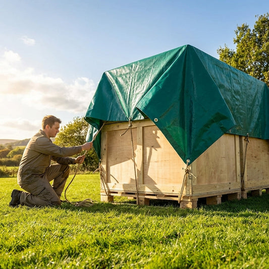 Heavy duty tarpaulin 300GSM for outdoor use - product detail