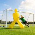 Inflatable goalkeeper mannequin for football training