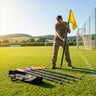 Spring Loaded Football Corner Flags – Various Colours – Weatherproof PVC – Sports Fields