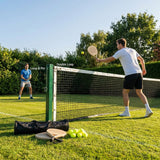 Padel Tennis Net in use on a professional court - product detail