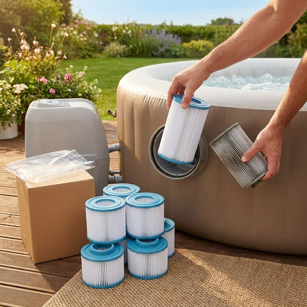 Hot Tub Replacement Filters for Inflatable Spa Systems - product detail