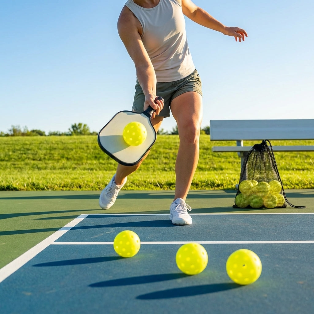 Yellow Outdoor Pickleballs for Competitive Play - product detail