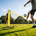 Football tennis net with adjustable height and durable steel frame - product detail