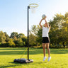 Adjustable Netball Posts – 2.47m-3.05m – Steel & HDPE – Indoor/Outdoor Use